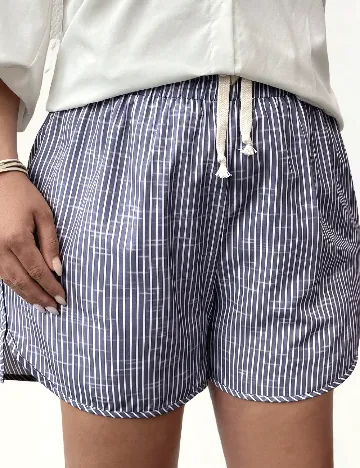 Pantaloni scurti SHEIN CURVE, gri