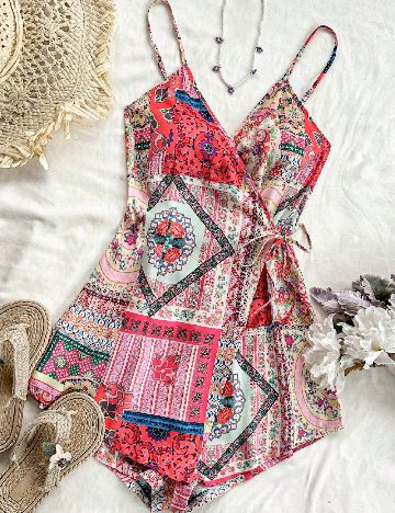 Salopeta SHEIN, mix culori