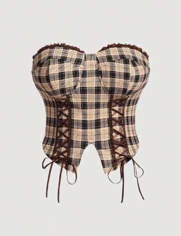 Top SHEIN CURVE, maro