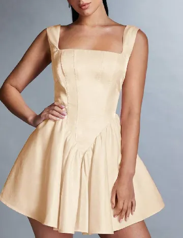 Rochie scurta SHEIN, galben