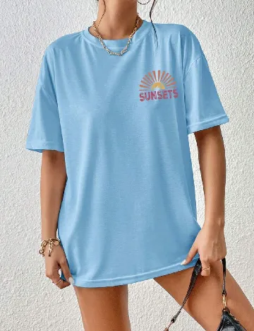 Tricou SHEIN, albastru