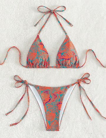 Costum de baie SHEIN, mix culori