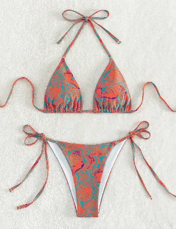 Costum de baie SHEIN, mix culori