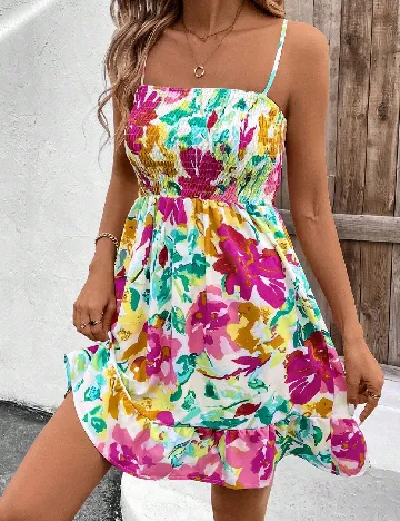 Rochie scurta SHEIN, mix culori