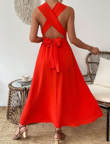 Rochie lunga SHEIN, rosu