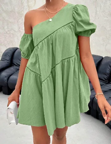 Rochie scurta SHEIN, verde
