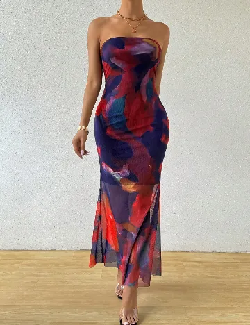 Rochie lunga SHEIN, mix culori