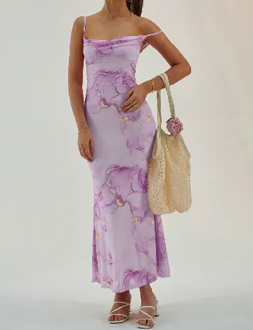 Rochie medie SHEIN, mov