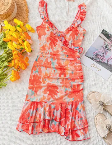 Rochie scurta SHEIN, mix culori