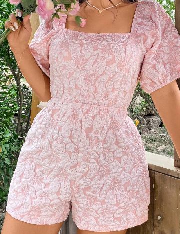 Salopeta SHEIN CURVE, roz