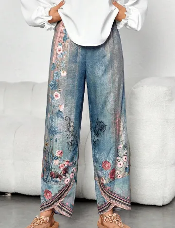 Pantaloni SHEIN, albastru