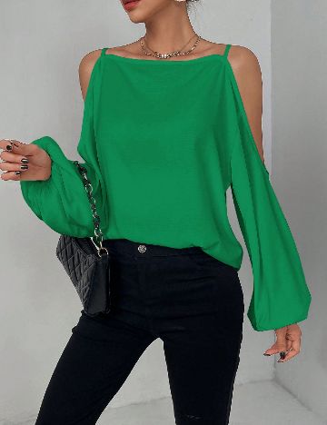 Bluza SHEIN, verde