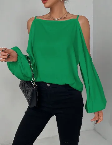 Bluza SHEIN, verde