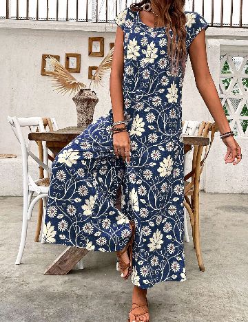 Salopeta SHEIN, albastru