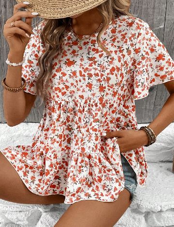 Bluza SHEIN, floral print