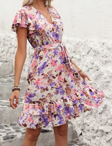 Rochie scurta SHEIN, mix culori