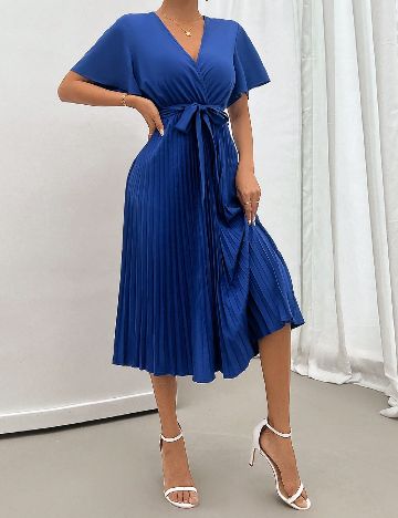 Rochie medie SHEIN, albastru