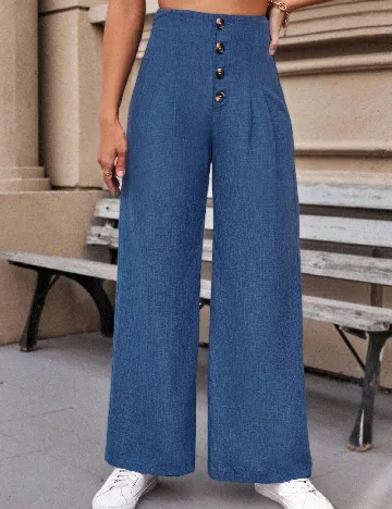 Pantaloni SHEIN, albastru