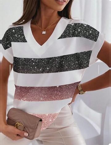 Tricou SHEIN, mix culori