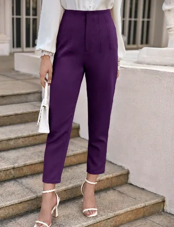 Pantaloni SHEIN, mov