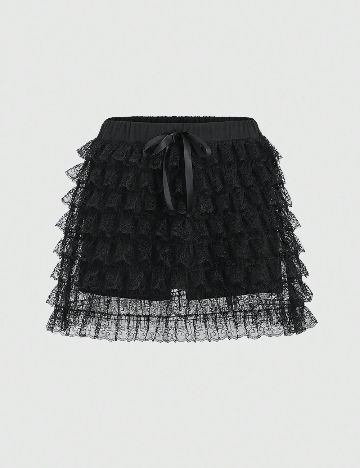 Pantaloni scurti SHEIN, negru