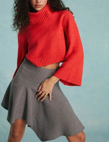 Fusta Miss Selfridge, gri