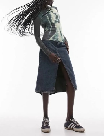 Bluza Top Shop, verde