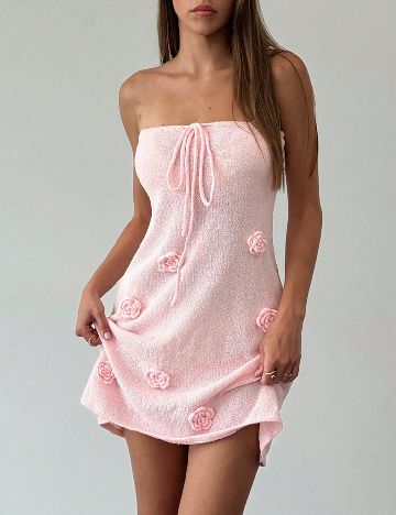 Rochie scurta SHEIN, roz