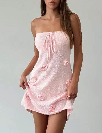 Rochie scurta SHEIN, roz