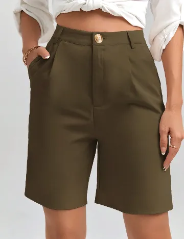 Pantaloni scurti SHEIN, kaki