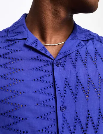 Camasa ASOS, albastru