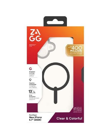 Husa iPhone 16 Plus ZAGG, transparent