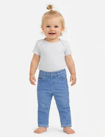 Blugi Zara, albastru