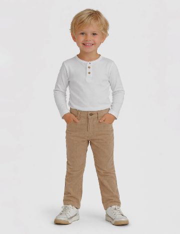 Pantaloni Zara, maro