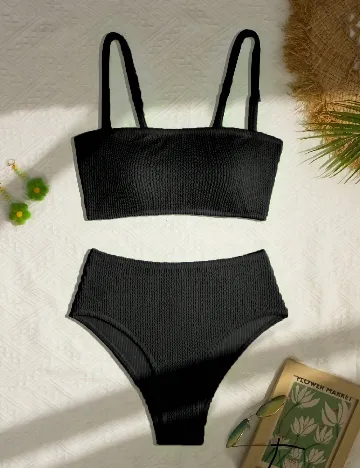 Costum de baie SHEIN, negru