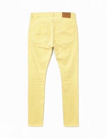 Pantaloni Zara, galben