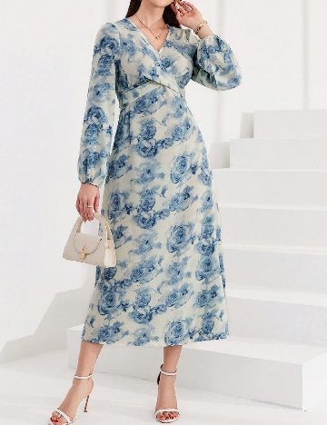 Rochie lunga SHEIN, floral print