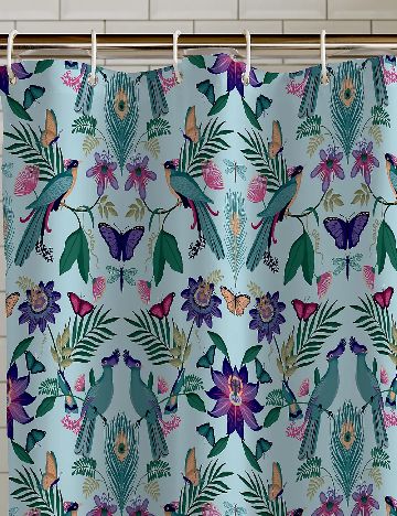 Perdea pentru dus Catherine Lansfield, mix culori