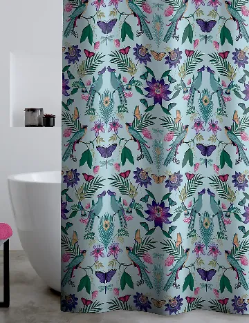 Perdea pentru dus Catherine Lansfield, mix culori