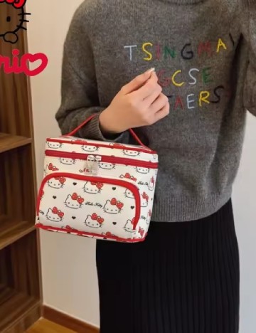 Portfard Sanrio, ecru