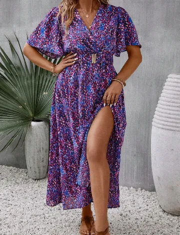 Rochie lunga SHEIN CURVE, mix culori