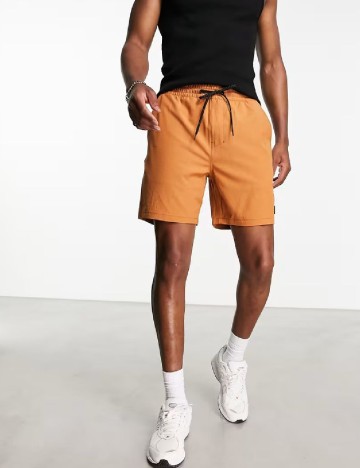 Pantaloni scurti Hurley, maro