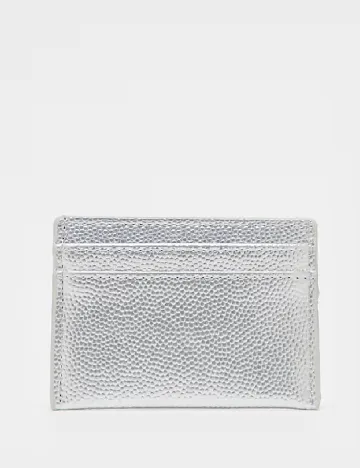 Portcard Mario Valentino, argintiu