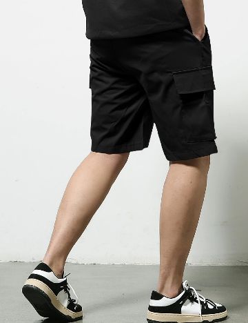 Pantaloni scurti SHEIN, negru