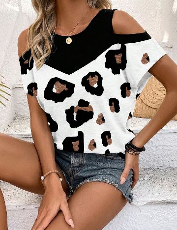 Tricou SHEIN, mix culori