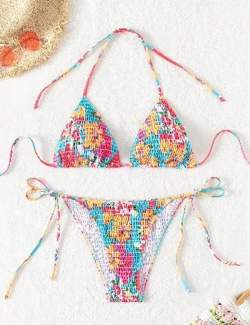 Costum de baie SHEIN, mix culori