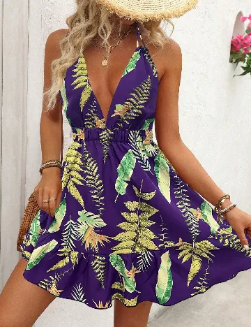 Rochie scurta SHEIN, mov