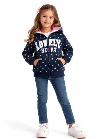 Hanorac Zara, bleumarin