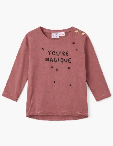 Bluza Zara, roz pudra