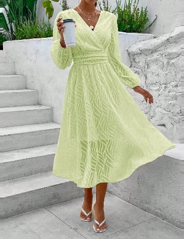 Rochie medie SHEIN, verde
